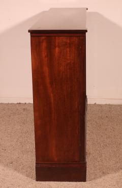 Low Open Bookcase In Mahogany 19th Century England - 3951094