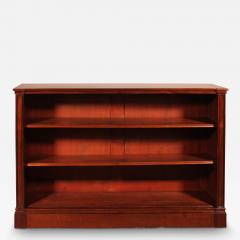 Low Open Bookcase In Mahogany 19th Century England - 3952233