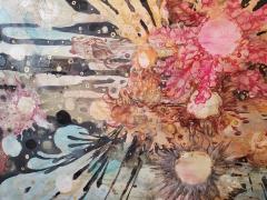 Lowell Boyers You so Sweet 2023 Large Black MulticolorAbstract Painting by Lowell boyers - 4203909