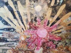 Lowell Boyers You so Sweet 2023 Large Black MulticolorAbstract Painting by Lowell boyers - 4203910