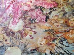 Lowell Boyers You so Sweet 2023 Large Black MulticolorAbstract Painting by Lowell boyers - 4203911