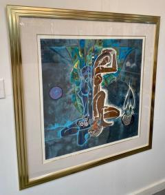Lu Hong Limited Edition Serigraph Entitled Spirit of Tropics Hand Signed - 3395541