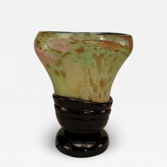 Luca Nichetto Italian 1960s Venetian Murano Glass Oval Shaped Table Lamp - 470725