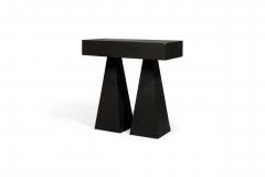 Lucas Morten Swedish Contemporary Torn Handwaxed Plywood Console - 4603390
