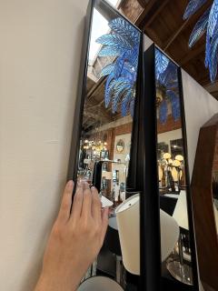 Luciano Bertoncini Gronda Wall Mirror Coat Rack by Luciano Bertoncini Italy 1970s - 4534186