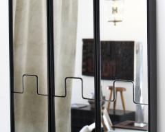 Luciano Bertoncini Luciano Bertoncini Modular Gronda Coat rack Mirrors For Elco c 1970s Italy  - 4036088