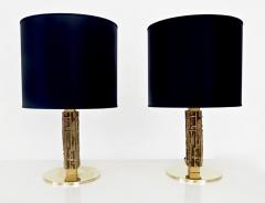 Luciano Frigerio A Pair of Italian Cast Bronze Sculptural Table Lamps by Luciano Frigerio - 436239