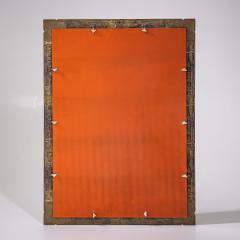 Luciano Frigerio Brass Mirror attributed to Luciano Frigerio Italy 1970s - 4721567