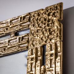 Luciano Frigerio Brass Mirror attributed to Luciano Frigerio Italy 1970s - 4721571