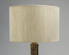 Luciano Frigerio Bronze Marble Table Lamp by Luciano Frigerio Italy 1970s - 1828939