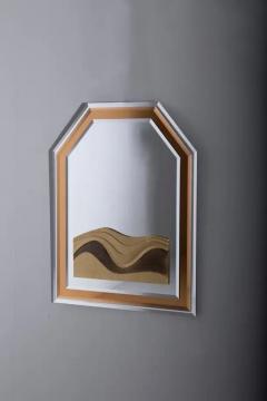 Luciano Frigerio Italian wall mirror sculpture by Luciano Frigerio - 3701283