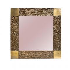 Luciano Frigerio Juanita Mirror Bronze Brass Metal by Luciano Frigerio - 4092821