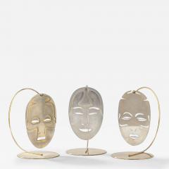 Luciano Frigerio Lidia Selva Le Maschere dOro Triptych for Luciano Frigerio 70s - 3053164