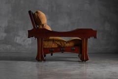 Luciano Frigerio Lounge Chair by Luciano Frigerio for Frigerio di Desio Italy 1970s - 4586589