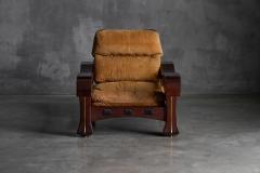 Luciano Frigerio Lounge Chair by Luciano Frigerio for Frigerio di Desio Italy 1970s - 4586594