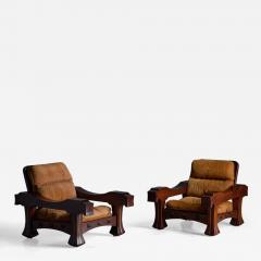 Luciano Frigerio Lounge Chair by Luciano Frigerio for Frigerio di Desio Italy 1970s - 4590320