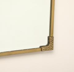 Luciano Frigerio Luciano Frigerio Brass Framed Large Mirror circa 1970 - 4783810