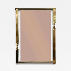Luciano Frigerio Luciano Frigerio Brass Twist Mirror with Copper Tint 1970s - 4193088