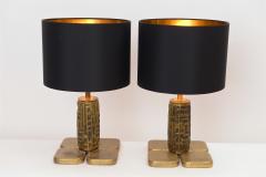 Luciano Frigerio Luciano Frigerio Bronze Table Lamps c 1960 - 1089551