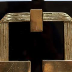 Luciano Frigerio PAIR OF PERSPEX BRASS TABLE LAMPS BY LUCIANO FRIGERIO - 2656788