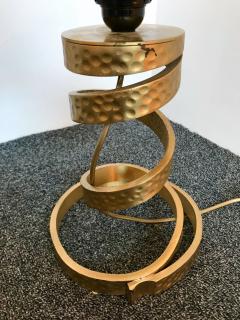 Luciano Frigerio Pair of Brass Lamps by Luciano Frigerio Italy 1970s - 520700