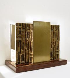 Luciano Frigerio Pair of Italian Bronze Table Lamps by Luciano Frigerio - 2693546