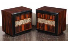 Luciano Frigerio Pair of Vintage Luciano Frigerio Nightstands - 1664117