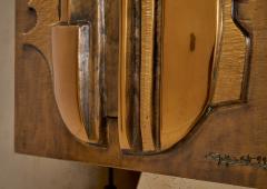 Luciano Frigerio Square Sculptural Mirror by Frigerio Italy 1990s - 4540744