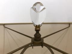 Luciano Gaspari Luciano Gaspari Glass Sculpture on Custom Lamp Pedestal - 2091025
