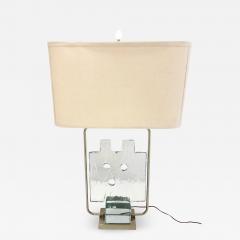 Luciano Gaspari Luciano Gaspari Glass Sculpture on Custom Lamp Pedestal - 2094043