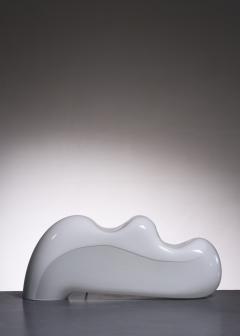 Luciano Vistosi Luciano Vistosi white Murano glass table lamp - 2297459