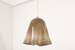 Luciano Vistosi Pair of Large Zenda Murano Glass Pendant Lamps by Luciano Vistosi Italy 1965s - 2219910