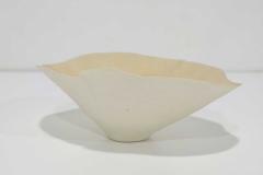 Lucie Rie Ceramic Porcelain Bowl Signed MG  - 3989861