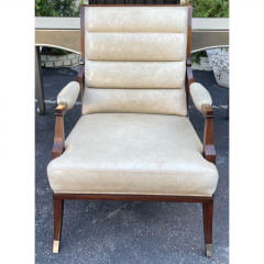 Lucien Rollin Lucien Rollin Art Deco Leather Chair - 2874951