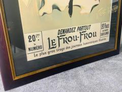 Lucien Weil Lucien Henri Weil WEILUC Le Frou Frou French Vintage Poster Wall Art - 3461084