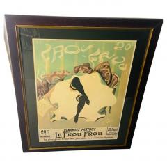 Lucien Weil Lucien Henri Weil WEILUC Le Frou Frou French Vintage Poster Wall Art - 3461085