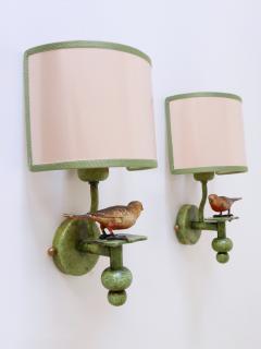 Lucienne Monique Set of Two Mid Century Modern Sconces Sparrow by Lucienne Monique Italy 1970s - 2906389