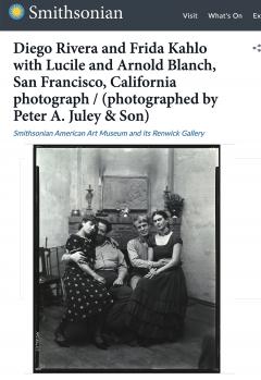Lucile Mrs Arnold Blanch Circus Acrobats Friends with Diego Rivera and Frida Kahlo  - 3480074