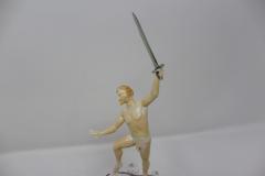 Lucio Bubacco Dancing Satyr With Sword Sculpture by Lucio Bubacco - 2018380