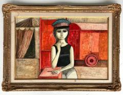 Lucio Ranucci Lucio Ranucci Italian Figurative Abstract Painting Acrylic on Linen Canvas - 3715324