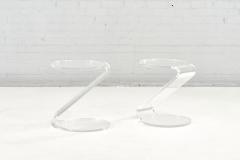 Lucite End Tables John Harris 1978 - 2359867