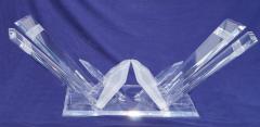Lucite Glacier Iceberg Sculptural Coffee Cocktail Table Glass Top - 2060985