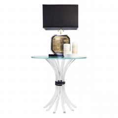 Lucite Reed Side Table - 1640156