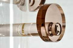 Lucite Sculpture Coat Hat Standing Rack 1970 - 2965543