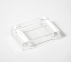 Lucite Transparent Box Italy c 1980 - 4046998