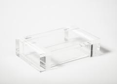 Lucite Transparent Box Italy c 1980 - 4047002