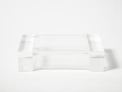 Lucite Transparent Box Italy c 1980 - 4047003