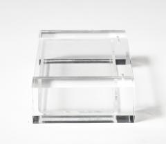 Lucite Transparent Box Italy c 1980 - 4047005