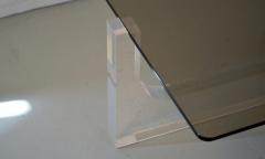 Lucite and Glass Coffee Table - 2675399