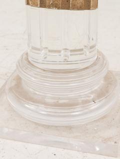 Lucite and Limestone Column or Pedestal - 2600958